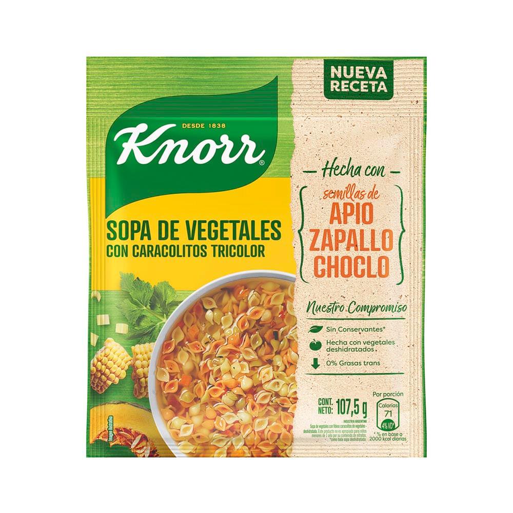 KNORR SOPA DE VEGETALES 107.5G