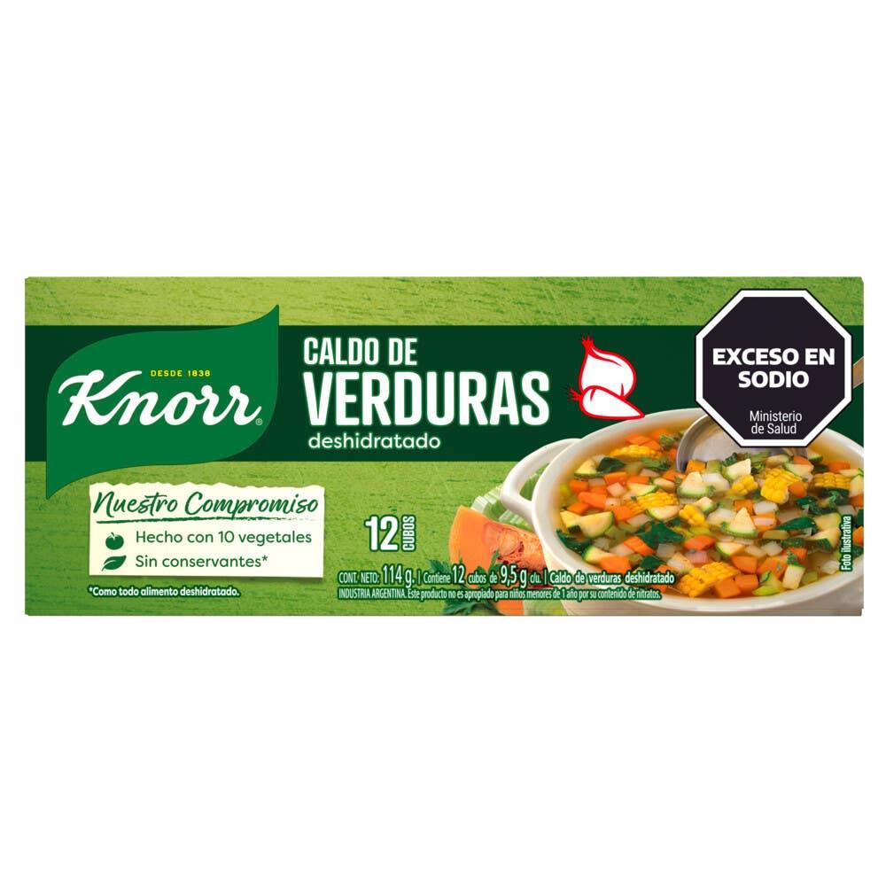 KNORR CALDO DE VERDURAS X6UD