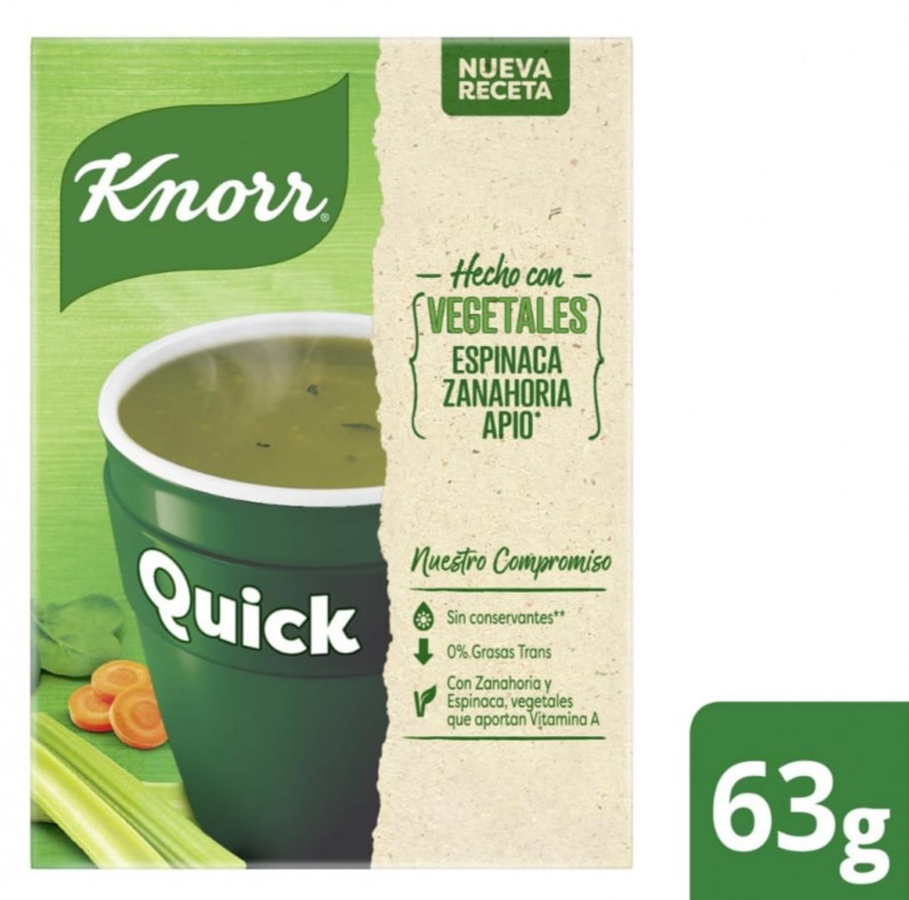 KNORR VEGETALES QUICK 59.5G