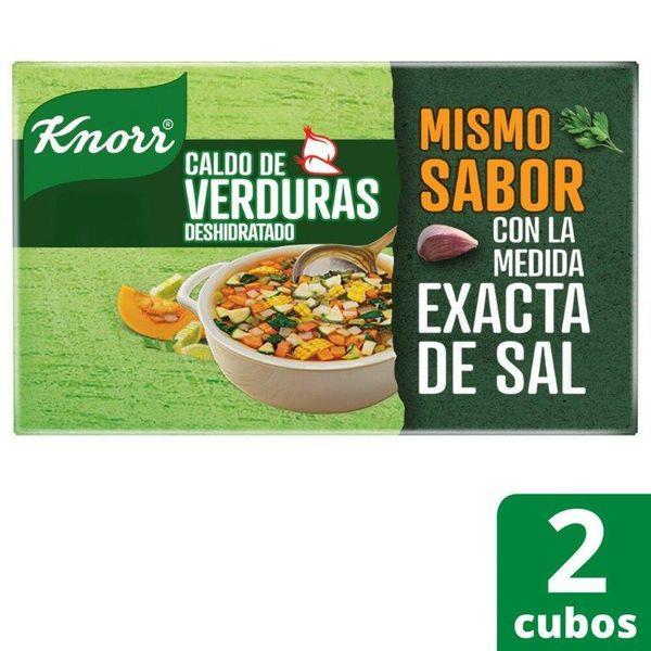 KNOR VERDURAS 2 CUBOS 19G