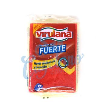 ESPONJA FUERTE CON FIBRA VIRULANA 