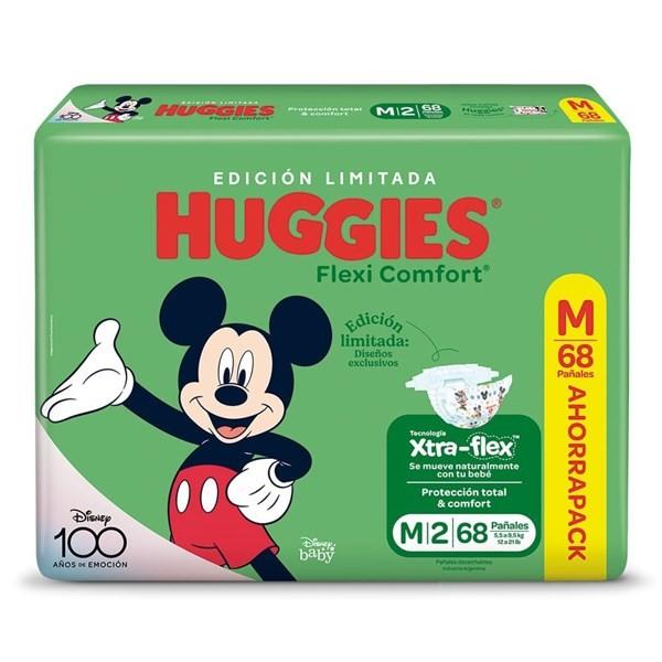 PAÑAL HUGGIES FLEXI COMFORT M/68UD