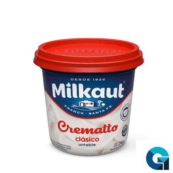 MILKAUT CREMATTO CLASICO UNTABLE 285G
