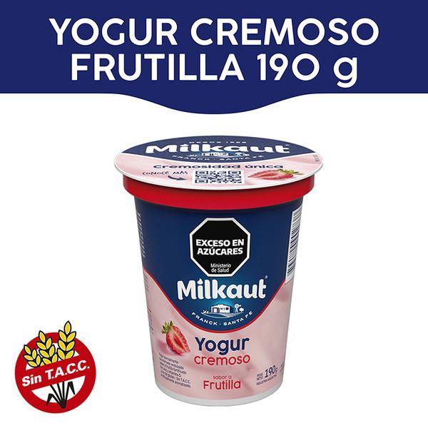 YOGUR CREMOSO MILKAUT CREMOSO 180G