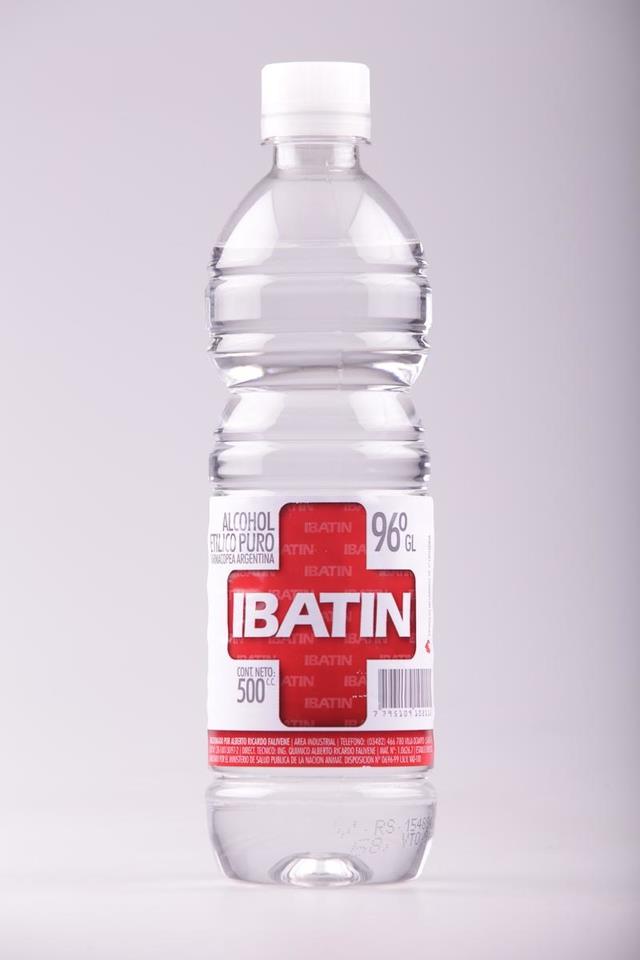 ALCOHOL ETILICO IBATIN 1L