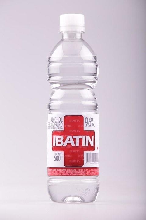 ALCOHOL ETILICO IBATIN 500CC