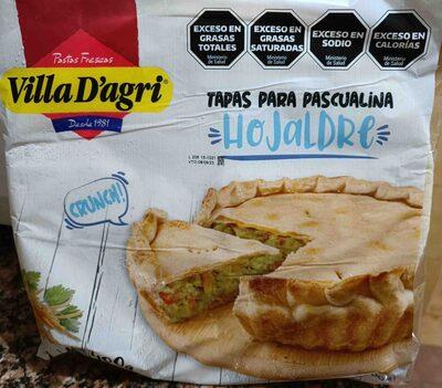 TAPA DE PASCUALINA VILLA D´AGRI HOJALDRE 400G