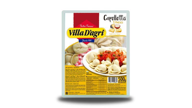 CAPELLETTIS C/4 QUESOS VILLA  D´AGRI X 500G