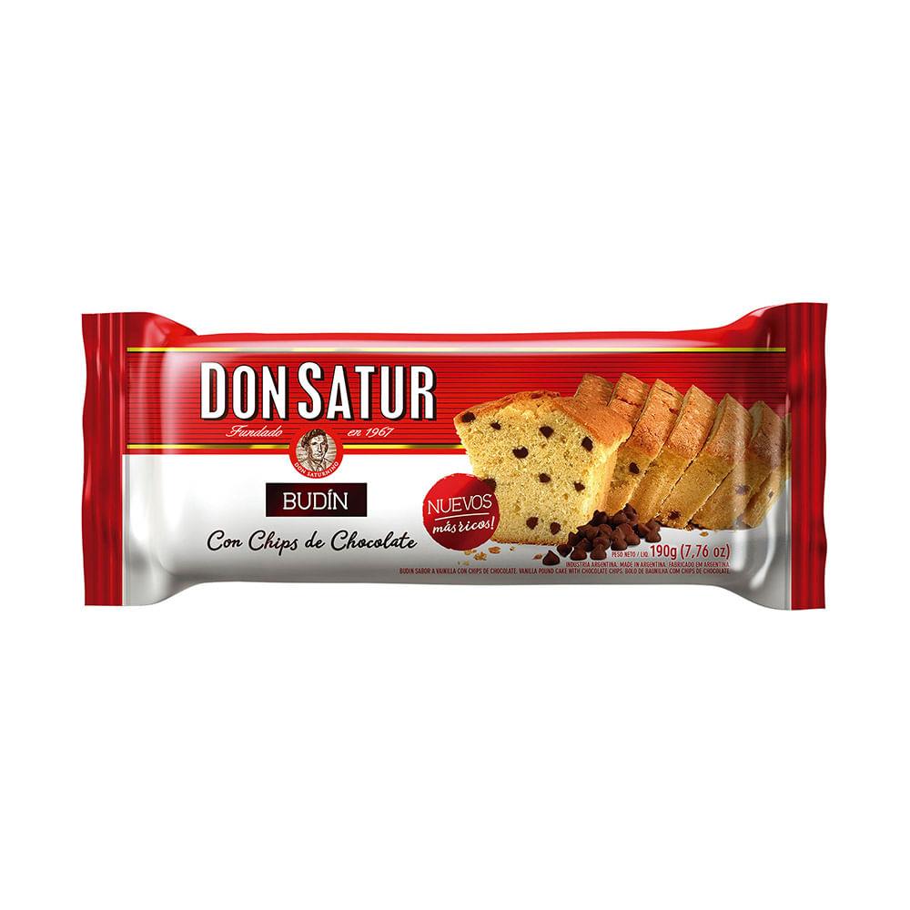 BUDIN C/CHIPS D.SATUR X190GR