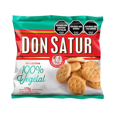 BIZCOCHOS DON SATUR LIGHT 170G