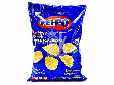 PEI-PO PAPAS FRITAS C/ AMERICANO X 60 G.