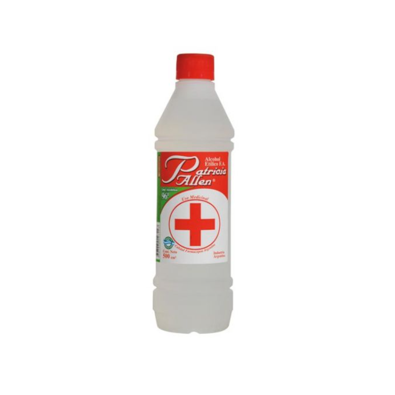 ALCOHOL PAT. ALLEN X500 CC. (10)