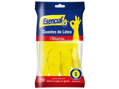 GUANTE LATEX ESENCIAL TALLE CHICO 