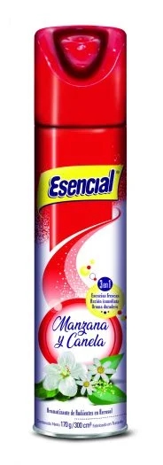ESENCIAL DES/AMB. X300CC. MANZANA/CANELA
