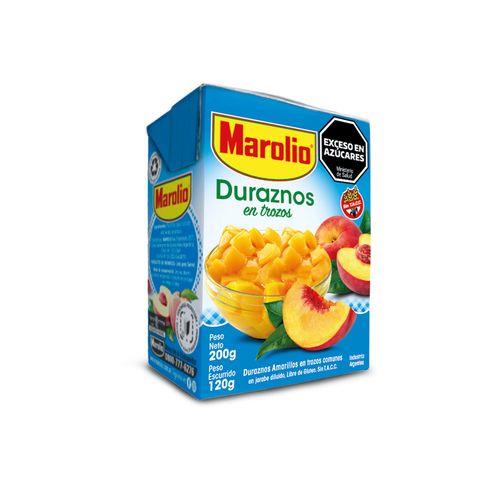 MAROLIO DURAZNO EN TROZOS 200G,