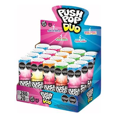 PUSH POP DUO ANANA+FRUITILLA 14G