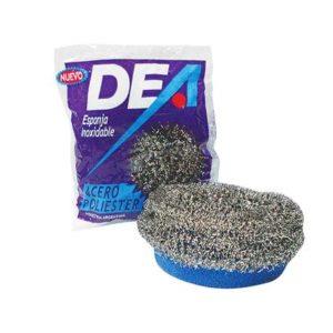 ESPONJA DE ACERO POLIESTER DEA X 16G