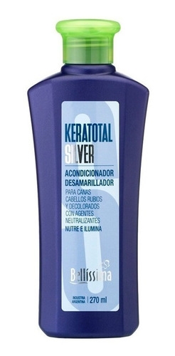 BELLISIMA SILVER KERATOTAL SHAMPOO X 270ML