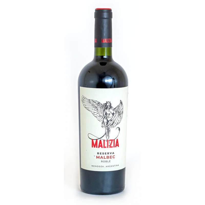  MALIZIA VINO RECERVA MALBEC 750ML