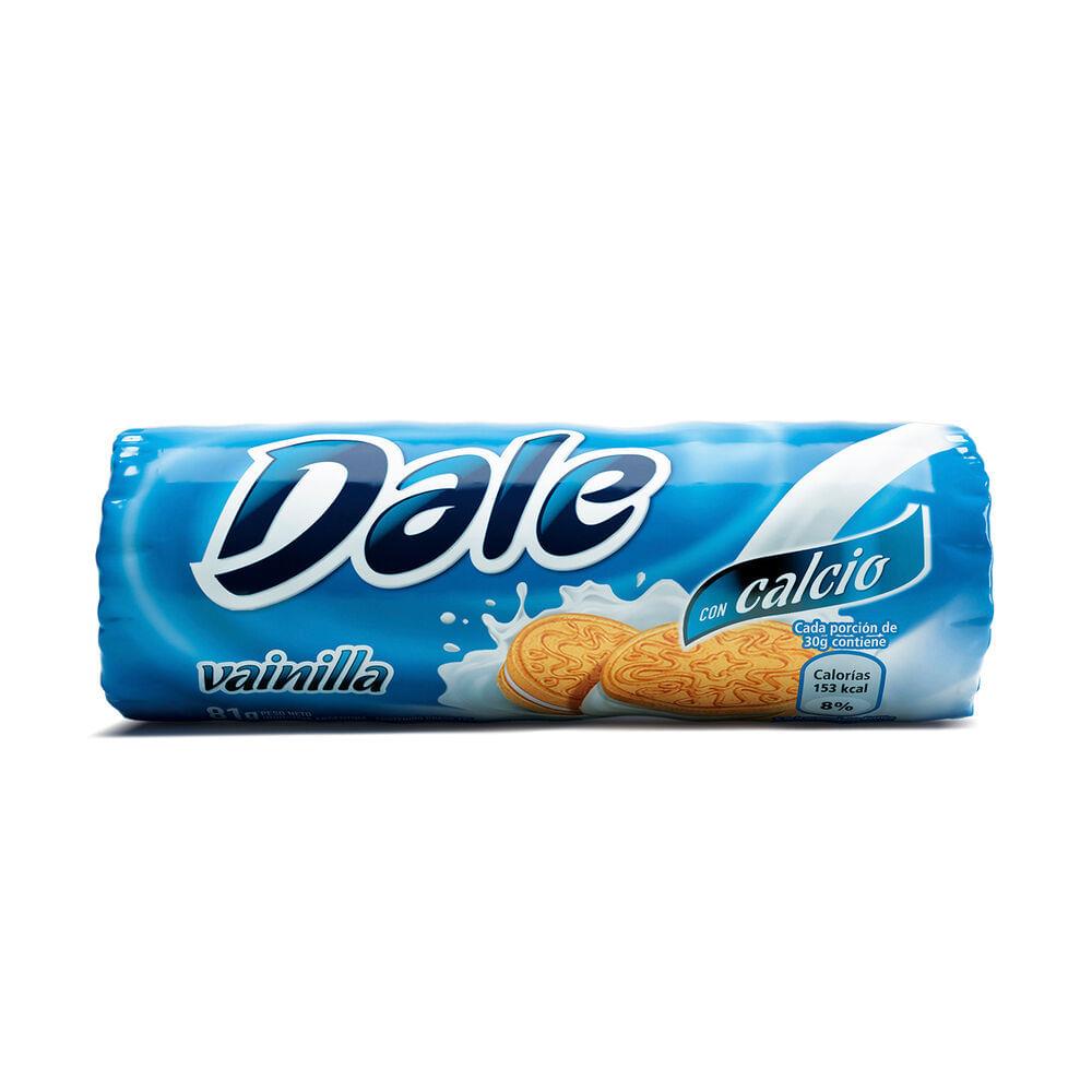 GALLETITAS DALE VAINILLA RELL X 81G