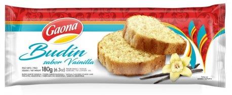 BUDIN GAONA VAINILLA X 180 GR.