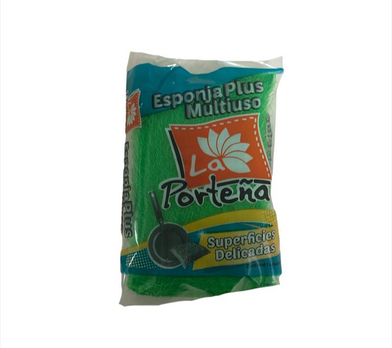 ESPONJA PLATEADA PLUS LA PORTEÑA
