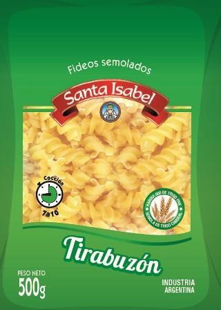 FIDEOS SANTA ISABEL TIRABUZON 500G