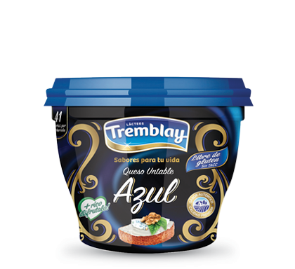 QUESO UNTABLE AZUL TREMBLAY X 190G.
