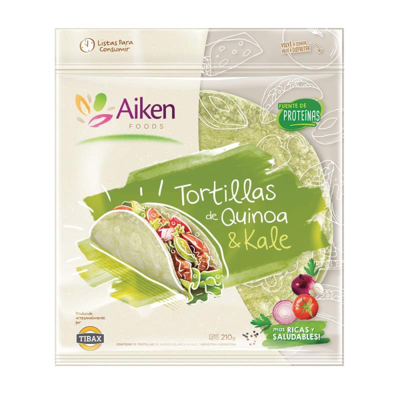 TORTILLAS DE QUINOA Y KALE