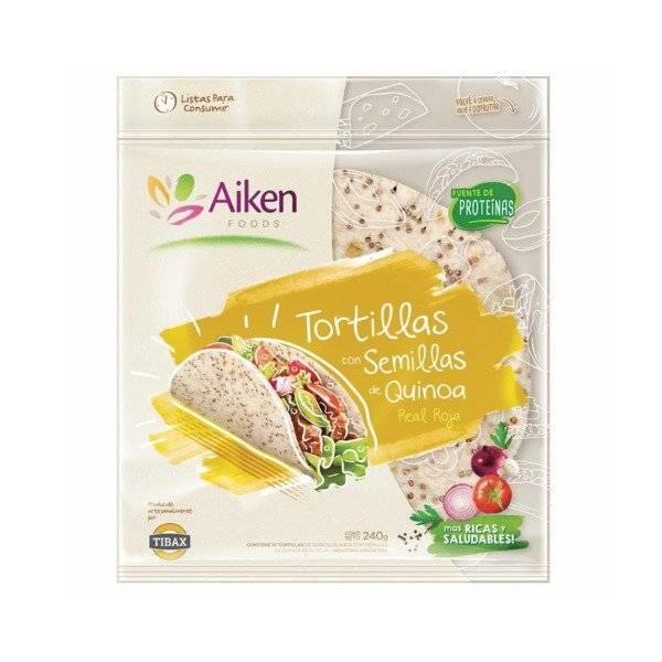 TORTILLA CON SEMILLA DE QUINOA