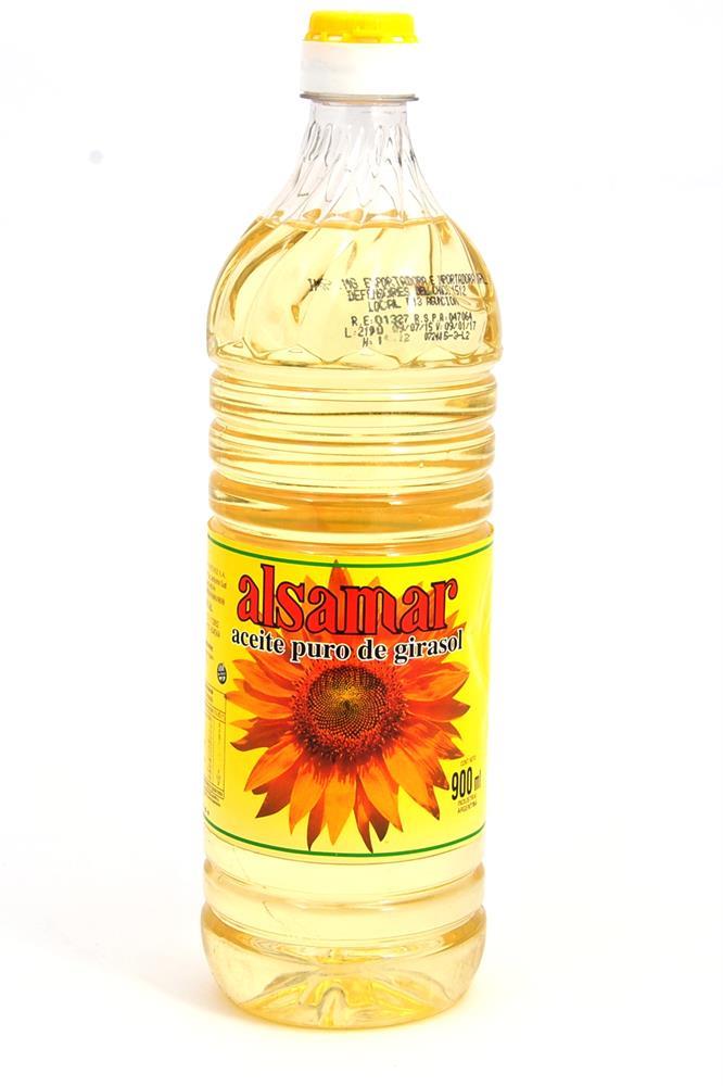 ACEITE ALSAMAR GIRASOL 900CC,