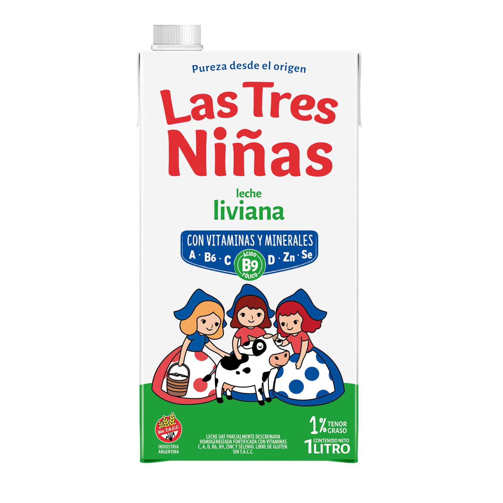 LECHE LAS TRES NIÑAS 1L