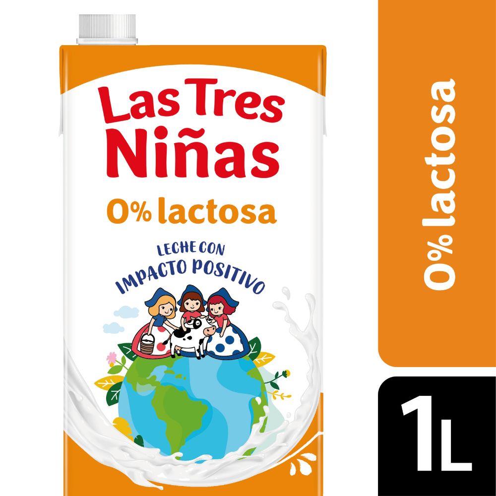 LAS TRES NIÑAS 0% LACTOSA 1LTS