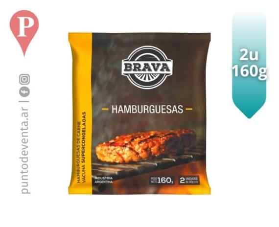 HAMBURGUESA BRAVA 160GR.