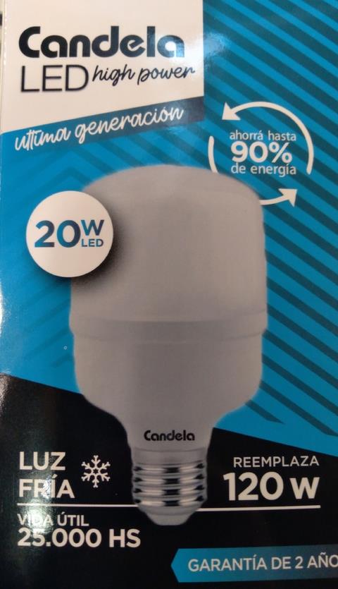 LED CANDELA 20W