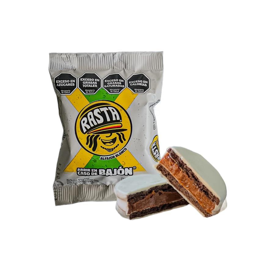 ALFAJOR RASTA BLANCO 70G