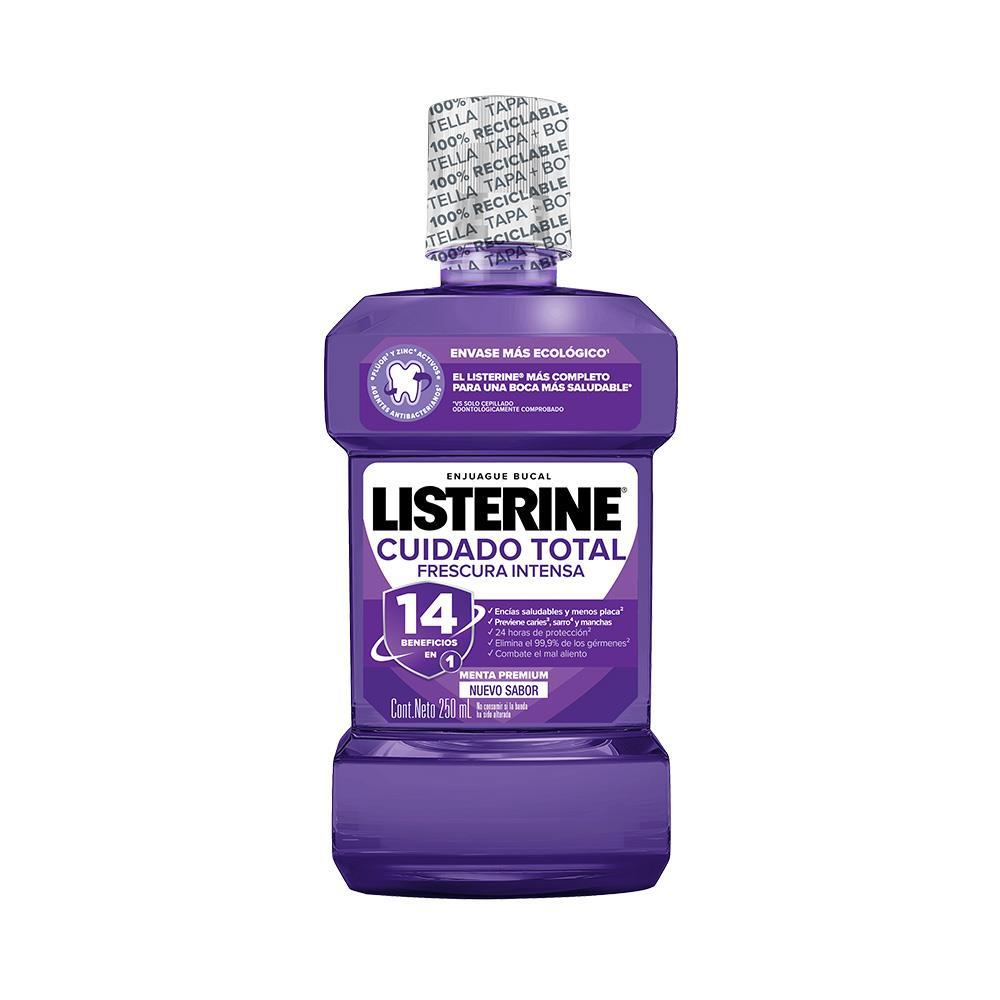 ENJUAGUE BUCAL LISTERINE FRESCURA INTENSA 250ML