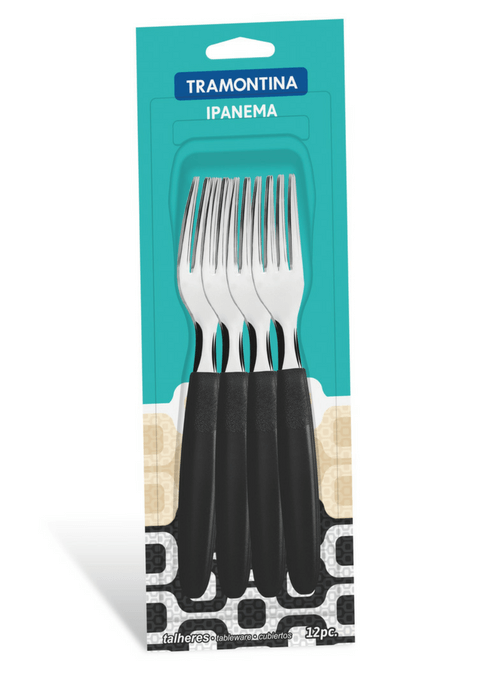 TENEDOR IPANEMA TRAMONTINA X 12UN.