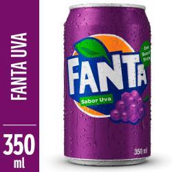GASEOSA FANTA UVA LATA X 350 ML.