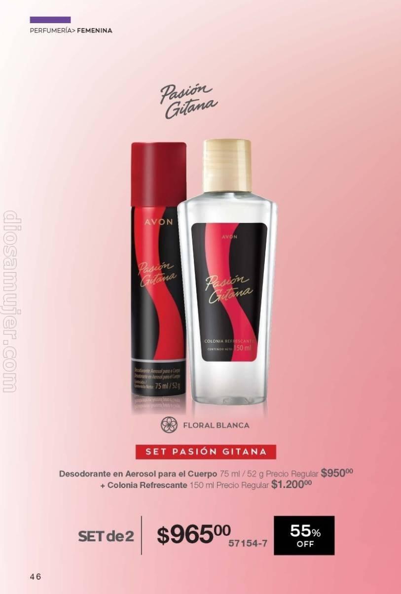 DESOD. AVON AER. PASION GITANA X 75 ML