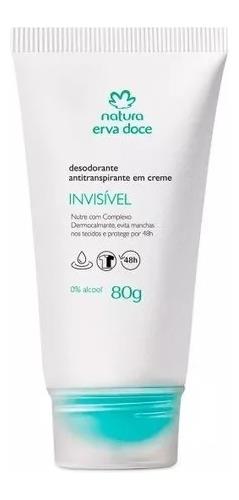 ERVA DOCE DESODORANTE INVISIBLE 80G