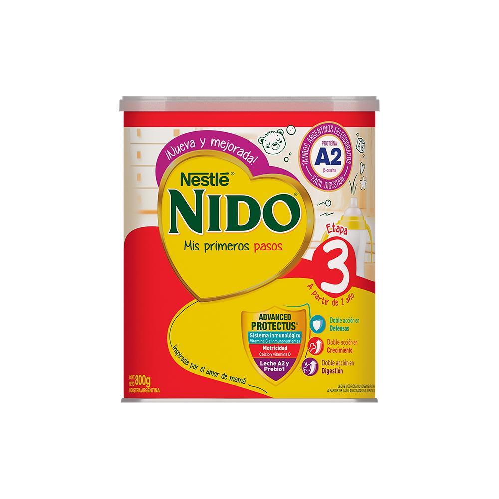 NESTLE LECHE  NIDO 3 AÑOS 800G
