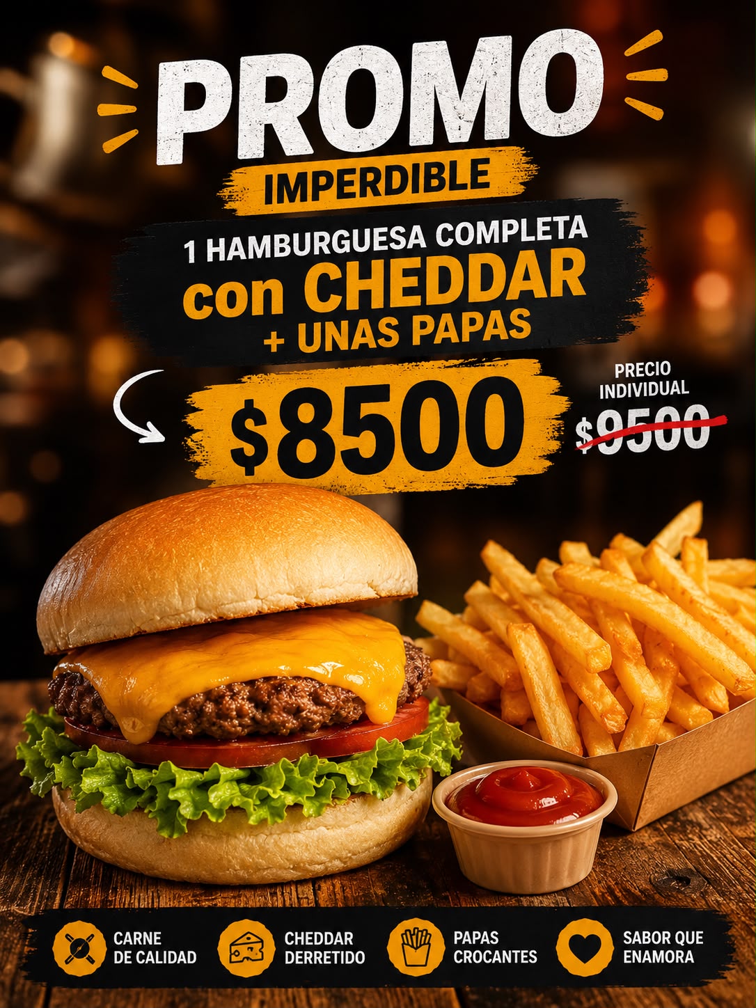 PROMO HAMBURGUESA