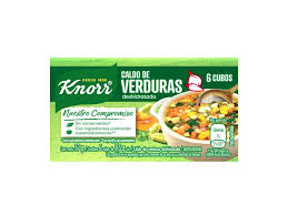 Knorr Caldo de Verduras Deshidratado - 6 cubos (57 g)