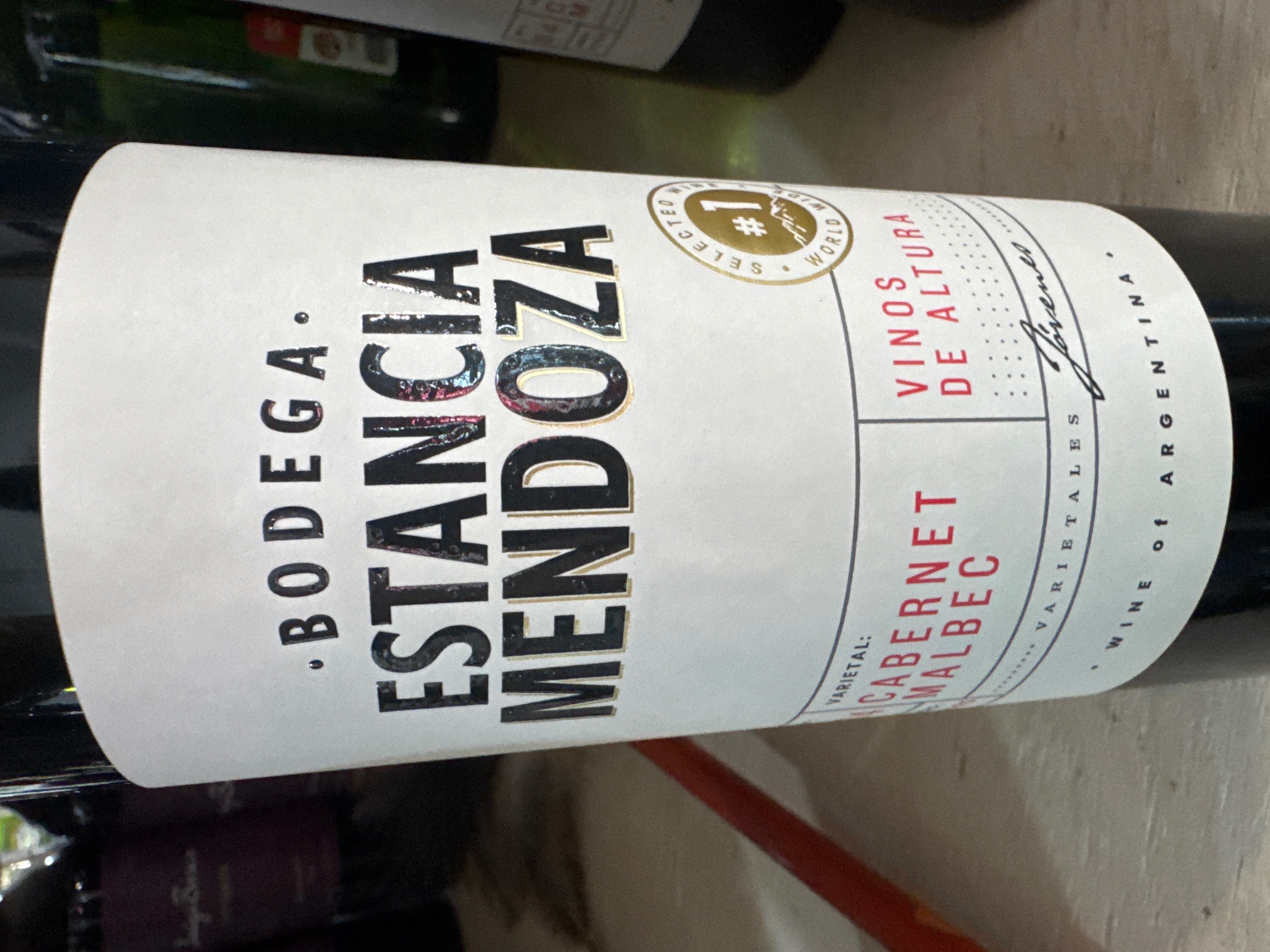Bodega Estancia Mendoza Cabernet Malbec Vinos de Altura