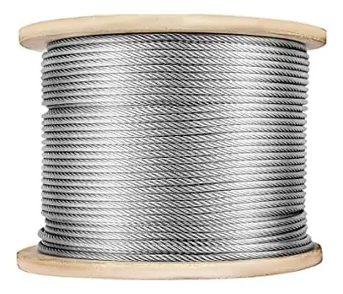 CABLE ACERO BOBINA GALV. 3mm  6 X 19 A.T