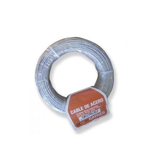 CABLE ACERO BOBINA GALV. 3mm  6 X 7 A.T