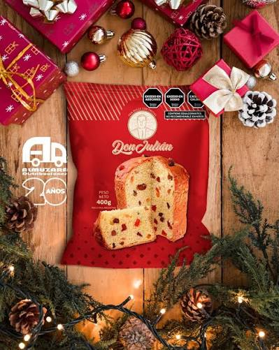 Oferta Especial: PAN DULCE DON JULIAN CON FRUTAS 400G 