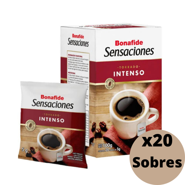 Oferta Especial: BONAFIDE SENSACIONES INTENSI X 20UD