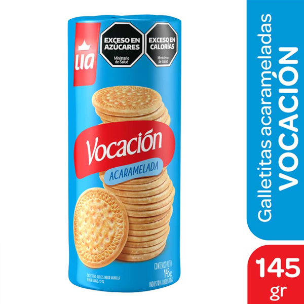 Oferta Especial: GALLETITA VOCACION ACARAMELADA X 145G